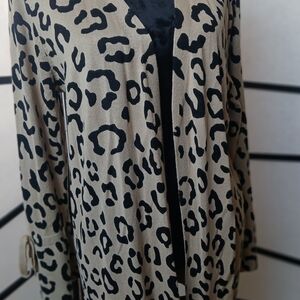 Leopard Print Cardigan